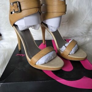 Michael Antonio Tan Strappy Heels
